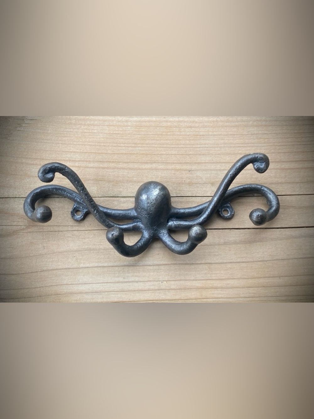 Unique Iron Octopus Wall Mount